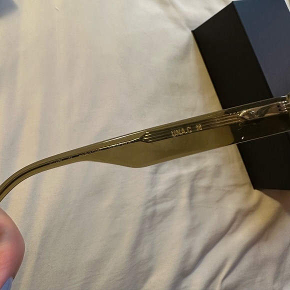 SOLD** Gentle Monster UNA N C. Glasses KC1 Olive and brown - Picture 4 of 5